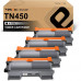 TN450 Toner Cartridge 4 Pack